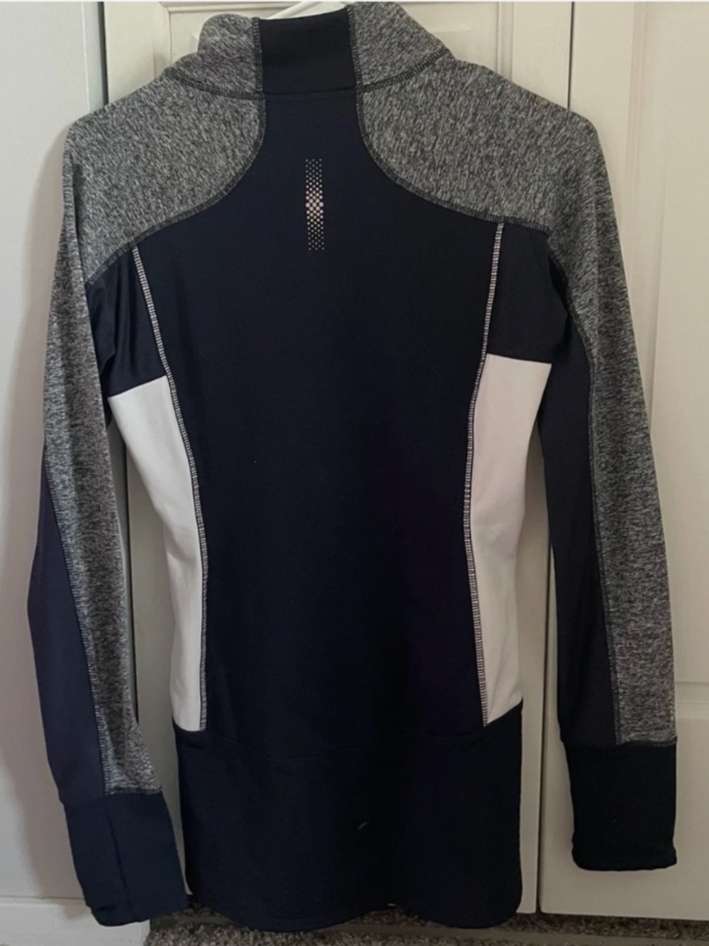 Navy Athleta Quarter Zip